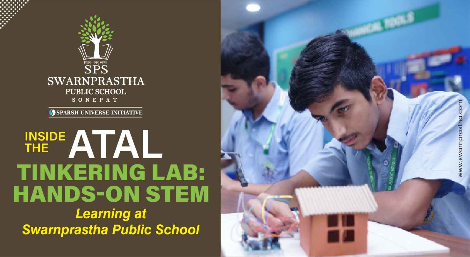 Inside the Atal Tinkering Lab: Hands-On STEM Learning at Swarnprastha Public School
